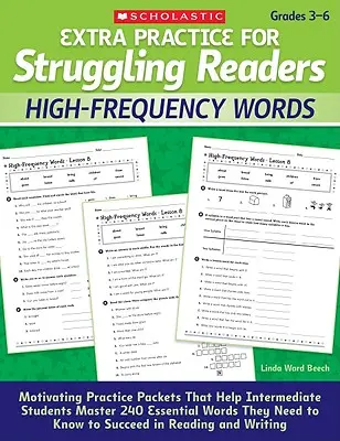 Palabras de alta frecuencia, Grados 3-6 - High-Frequency Words, Grades 3-6