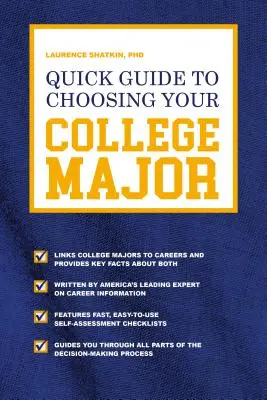 Guía rápida para elegir una carrera universitaria - Quick Guide to Choosing Your College Major