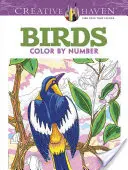 Creative Haven Birds Color by Number Libro para colorear - Creative Haven Birds Color by Number Coloring Book