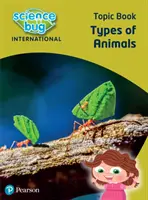 Science Bug: Tipos de animales Libro temático - Science Bug: Types of animals Topic Book