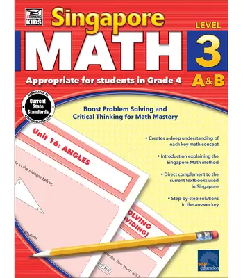 Matemáticas Singapur, 4º curso - Singapore Math, Grade 4