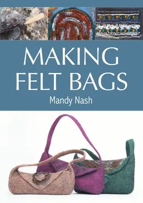 Hacer bolsas de fieltro - Making Felt Bags