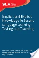 Implicit and Explicit Knowledge in Second Language Learning, Testing and Teaching (Conocimiento implícito y explícito en el aprendizaje, evaluación y enseñanza de segundas lenguas) - Implicit and Explicit Knowledge in Second Language Learning, Testing and Teaching