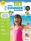 Actividades diarias de verano: Pasar de 1º a 2º curso, Grados 1º y 2º - Daily Summer Activities: Moving from 1st Grade to 2nd Grade, Grades 1-2