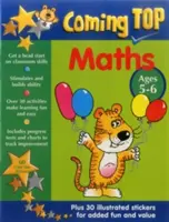 Coming Top: Matemáticas para niños de 5 a 6 años: Empieza con buen pie en clase - ¡Con pegatinas! - Coming Top: Maths Ages 5-6: Get a Head Start on Classroom Skills - With Stickers!