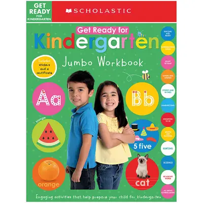 Prepárate para el jardín de infancia Cuaderno de trabajo Jumbo: Scholastic Early Learners (Jumbo Workbook) - Get Ready for Kindergarten Jumbo Workbook: Scholastic Early Learners (Jumbo Workbook)