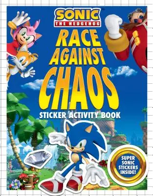 Carrera contra el caos Libro de actividades con pegatinas - Race Against Chaos Sticker Activity Book