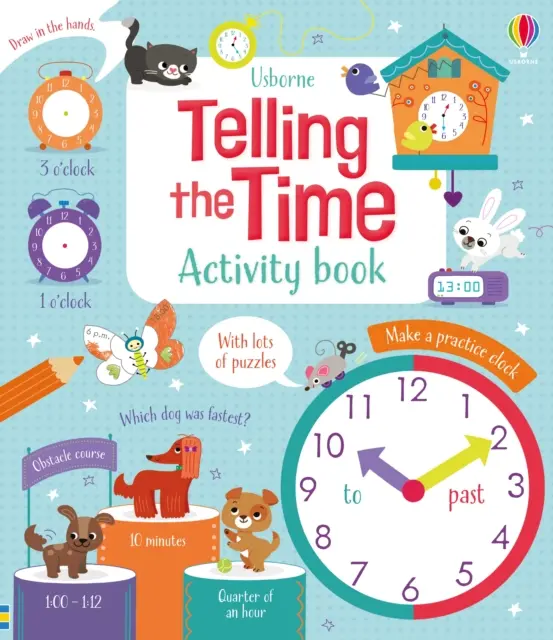 Libro de actividades para saber la hora - Telling the Time Activity Book