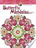 Creative Haven Mandalas de mariposas para colorear - Creative Haven Butterfly Mandalas Coloring Book