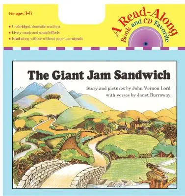 El bocadillo gigante de mermelada Libro y CD [Con CD] - The Giant Jam Sandwich Book & CD [With CD]