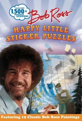 Puzzles de pegatinas Bob Ross Happy Little - Bob Ross Happy Little Sticker Puzzles