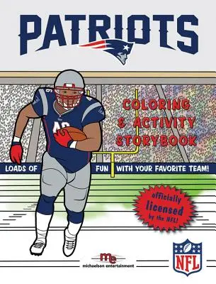 New England Patriots Libro de cuentos para colorear y actividades - New England Patriots Coloring & Activity Storybook