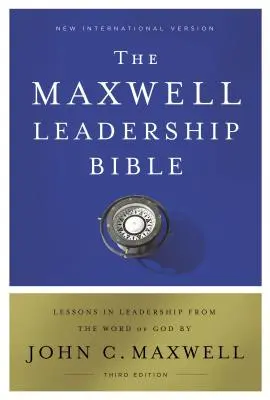 Niv, Biblia de Liderazgo Maxwell, 3ª Edición, Tapa dura, Impresión cómoda - Niv, Maxwell Leadership Bible, 3rd Edition, Hardcover, Comfort Print