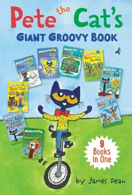 El libro gigante de Pete el Gato: 9 libros en uno - Pete the Cat's Giant Groovy Book: 9 Books in One