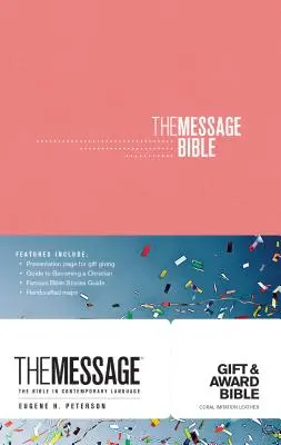 El Mensaje Biblia de Regalo y Premio - The Message Gift and Award Bible