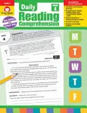 Comprensión lectora diaria, 4º curso - Daily Reading Comprehension, Grade 4