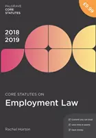 Legislación laboral básica 2018-19 - Core Statutes on Employment Law 2018-19