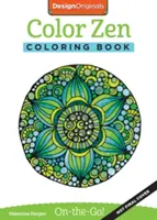 Libro para colorear Color Zen: Páginas Perfectamente Portátiles - Color Zen Coloring Book: Perfectly Portable Pages