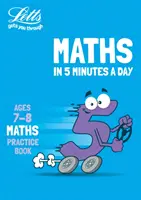 Letts Maths in 5 Minutes a Day Edad 7-8 - Ideal para usar en casa - Letts Maths in 5 Minutes a Day Age 7-8 - Ideal for Use at Home