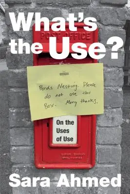 ¿Para qué sirve? Sobre los usos del uso - What's the Use?: On the Uses of Use