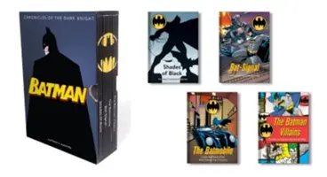 Batman: Crónicas del Caballero Oscuro: (4 Libros Ilustrados de Tapa Dura) - Batman: Chronicles of the Dark Knight: (4 Hardcover, Illustrated Books)