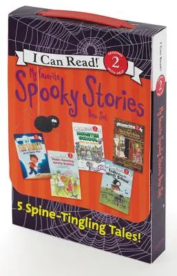 Mis cuentos espeluznantes favoritos: 5 cuentos tontos y no tan terroríficos. - My Favorite Spooky Stories Box Set: 5 Silly, Not-Too-Scary Tales!