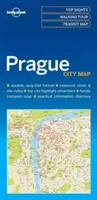 Mapa de Praga de Lonely Planet 1 - Lonely Planet Prague City Map 1