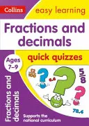 Pruebas rápidas de fracciones y decimales: Edades 7-9 - Fractions & Decimals Quick Quizzes: Ages 7-9