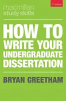 Cómo escribir su tesis de licenciatura - How to Write Your Undergraduate Dissertation