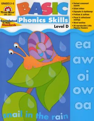 Basic Phonics Skills, Nivel D: EMC 3321 - Basic Phonics Skills, Level D: EMC 3321