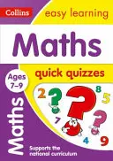 Cuestionarios rápidos de matemáticas Edades 7-9 - Ideal para aprender en casa - Maths Quick Quizzes Ages 7-9 - Ideal for Home Learning