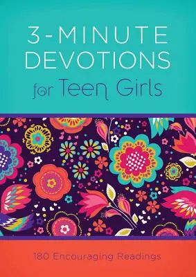 Devociones de 3 minutos para adolescentes - 3-Minute Devotions for Teen Girls