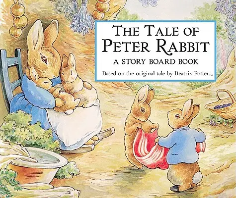 El cuento de Peter Rabbit Libro de cartón - The Tale of Peter Rabbit Story Board Book