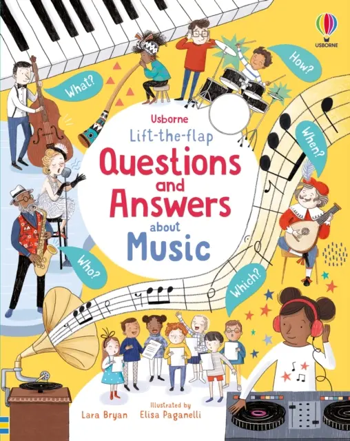 Levanta la solapa Preguntas y respuestas sobre la música - Lift-the-flap Questions and Answers About Music