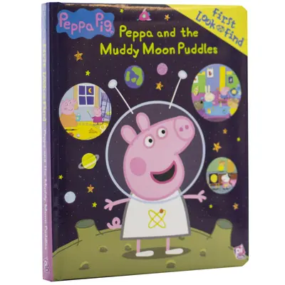 Peppa Pig: Peppa y los charcos de barro: Primer Busca y Encuentra - Peppa Pig: Peppa and the Muddy Moon Puddles: First Look and Find