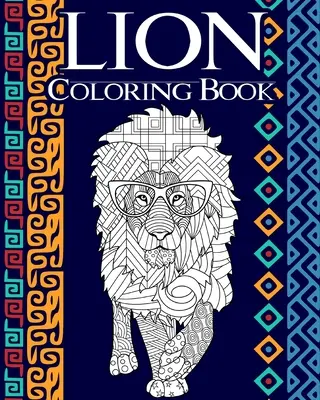 Libro para colorear de León - Lion Coloring Book