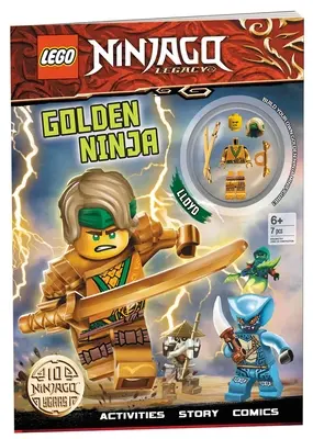 Lego Ninjago: Ninja Dorado [Con Minifigura] - Lego Ninjago: Golden Ninja [With Minifigure]