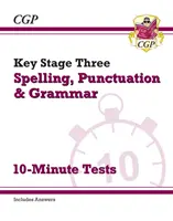 Nuevos exámenes de 10 minutos de ortografía, puntuación y gramática de KS3 (incluye respuestas) - New KS3 Spelling, Punctuation and Grammar 10-Minute Tests (includes answers)