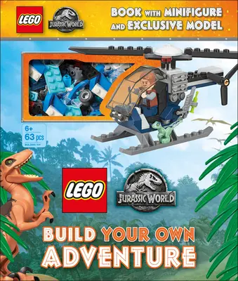 Lego Jurassic World Construye tu propia aventura: Con minifigura y modelo exclusivo [Con Legos] - Lego Jurassic World Build Your Own Adventure: With Minifigure and Exclusive Model [With Legos]