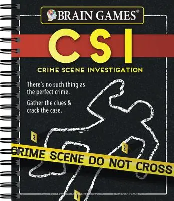 Juegos de ingenio - Puzzles de investigación de la escena del crimen (CSI) - Brain Games - Crime Scene Investigation (Csi) Puzzles