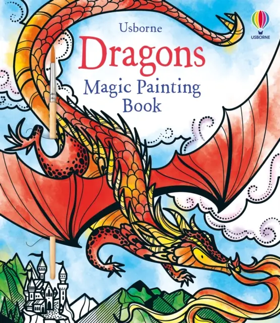 Libro para pintar Dragones Mágicos - Dragons Magic Painting Book