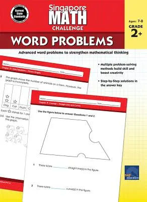 Singapore Math Challenge Problemas de palabras, Grados 2 - 5 - Singapore Math Challenge Word Problems, Grades 2 - 5