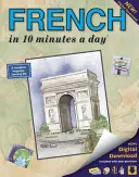 Francés en 10 minutos al día: Curso de idiomas para principiantes y avanzados. Incluye libro de ejercicios, fichas, etiquetas adhesivas, guía de menús, software, - French in 10 Minutes a Day: Language Course for Beginning and Advanced Study. Includes Workbook, Flash Cards, Sticky Labels, Menu Guide, Software,