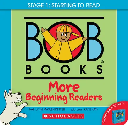 Bob Books - More Beginning Readers Box Set Phonics, A partir de 4 años, Kindergarten (Etapa 1: Comenzando a leer) - Bob Books - More Beginning Readers Box Set Phonics, Ages 4 and Up, Kindergarten (Stage 1: Starting to Read)