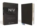 Niv, Biblia Thinline, Letra grande, Piel de primera calidad, Piel de cabra, Negra, Colección Premier, Impresión confort - Niv, Thinline Bible, Large Print, Premium Leather, Goatskin, Black, Premier Collection, Comfort Print