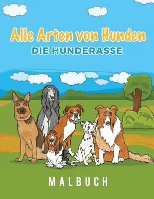 Libro de actividades para el Día de San Patricio: Laberintos y rompecabezas para niños 4 - 8 - Alle Arten von Hunden Die Hunderasse Malbuch