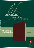 Biblia de Estudio Aplicación de la Vida NLT, Letra Grande - Life Application Study Bible NLT, Large Print