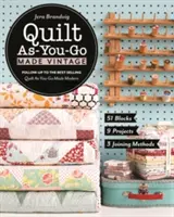 Quilt As-You-Go Made Vintage: 51 bloques, 9 proyectos, 3 métodos de unión - Quilt As-You-Go Made Vintage: 51 Blocks, 9 Projects, 3 Joining Methods