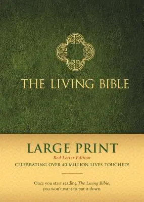 La Biblia Viviente Edición Letra Roja - The Living Bible Large Print Red Letter Edition