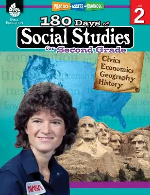 180 días de estudios sociales para segundo grado: Practicar, evaluar, diagnosticar - 180 Days of Social Studies for Second Grade: Practice, Assess, Diagnose